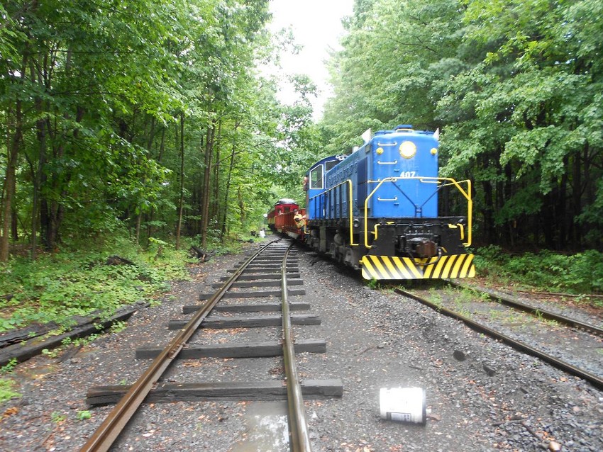 Photo of CMRR Scenic Train at Longyear Switch (MP 24.75)