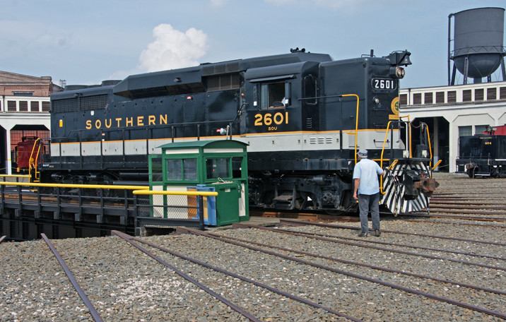 Photo of #2601 goes for a spin in Spenser, NC