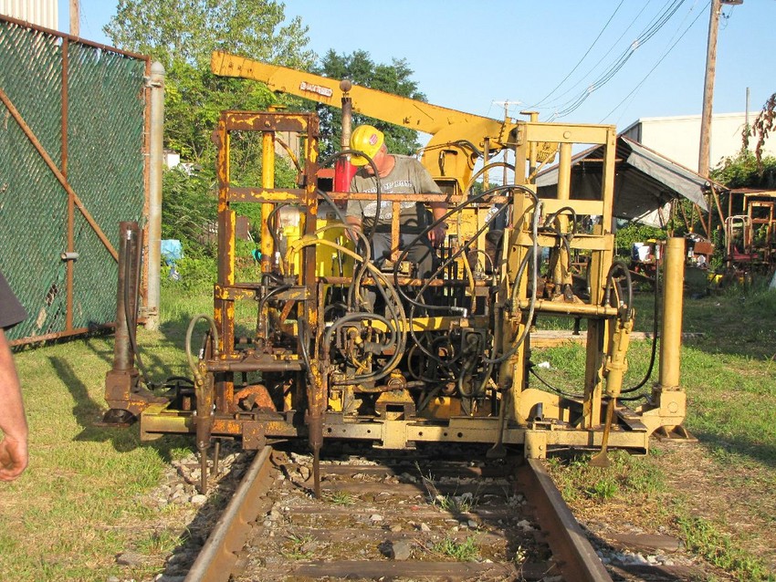 Photo of CMRR Kingston Tamper Being Tested