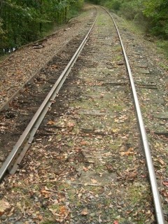 Photo of broken rail replaced