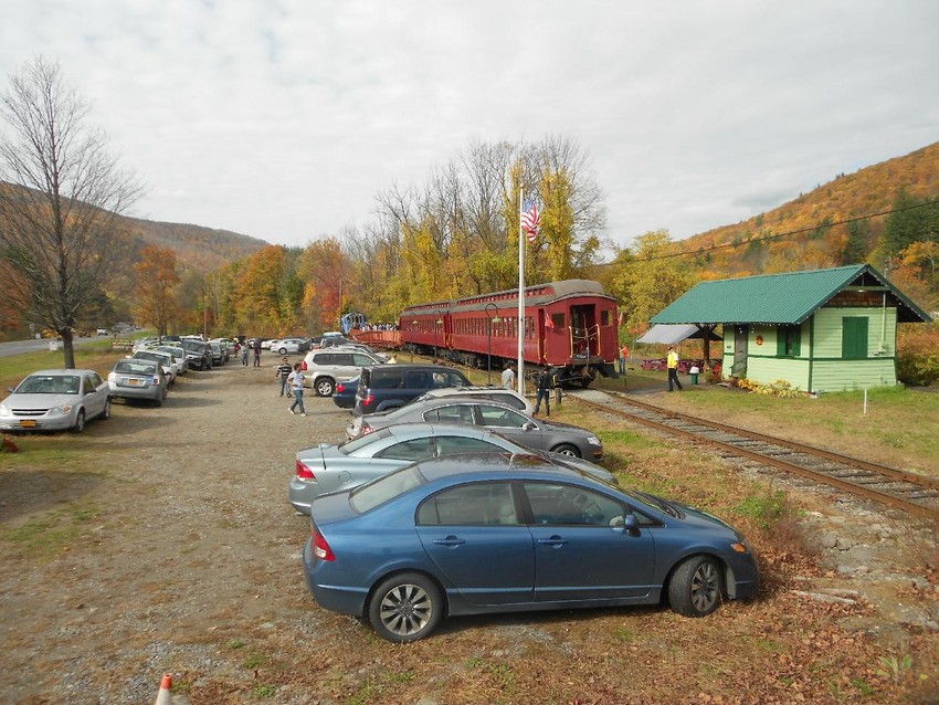 Photo of CMRR Fall Foliage Train at Mt Tremper