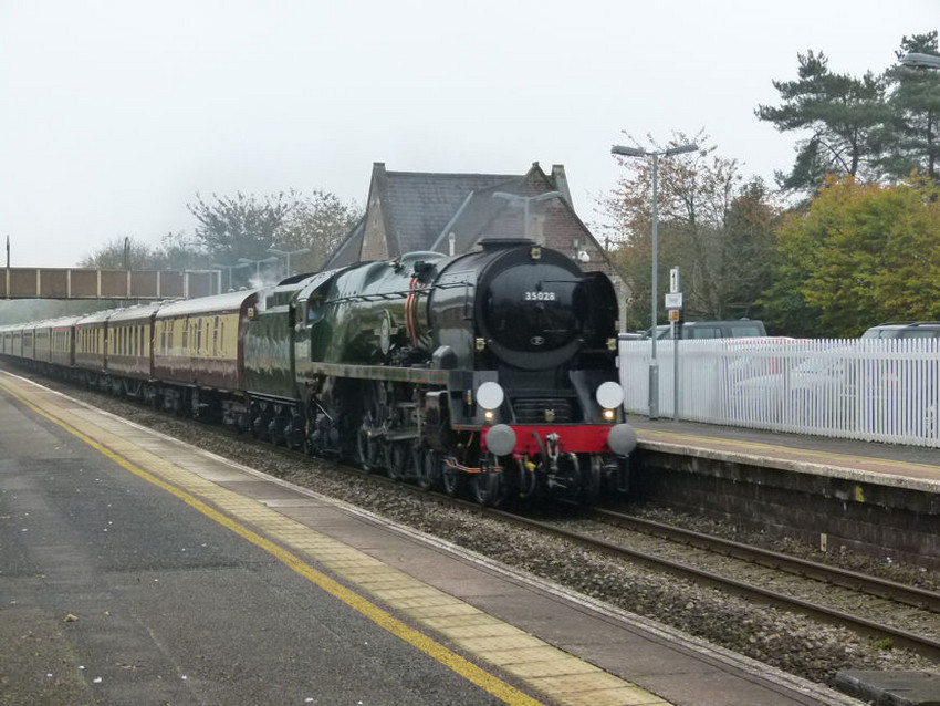 Photo of Clan Line at Pewsey