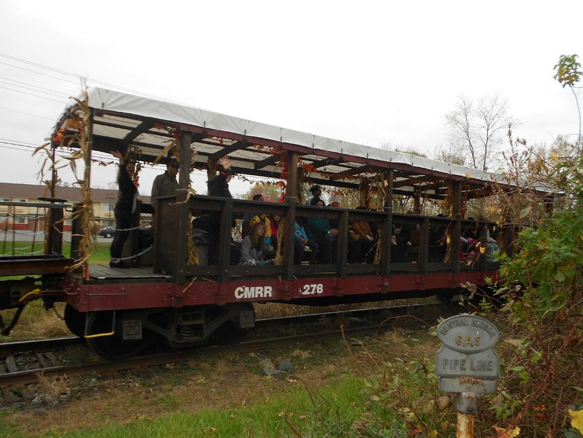 Photo of CMRR Halloween Train at Washington Avenue