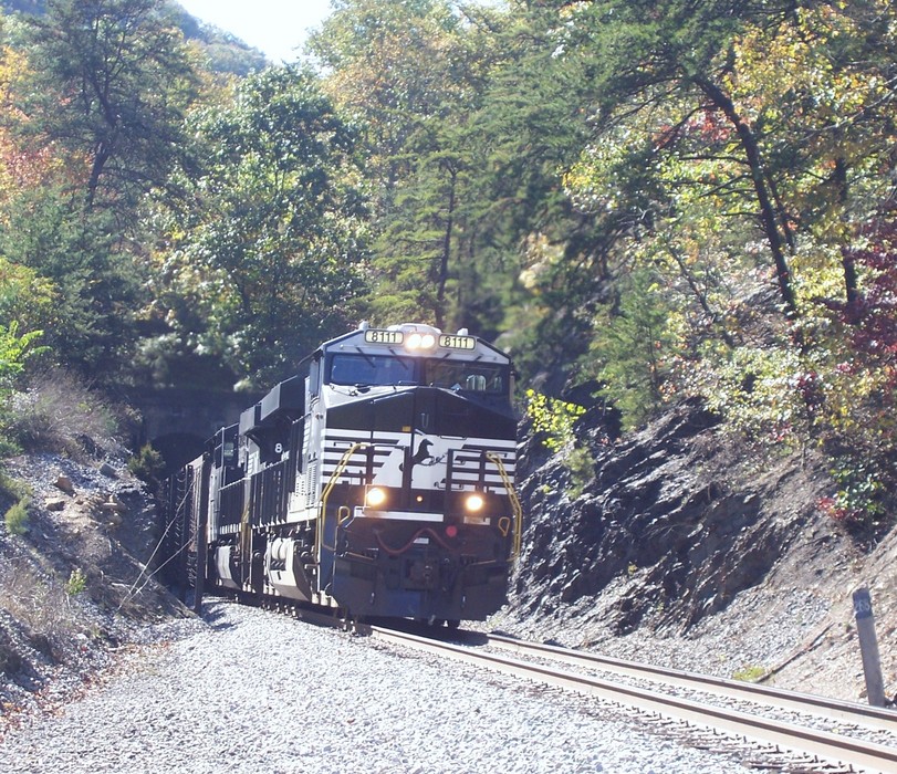 Photo of NS coal train on the Whitethorne District