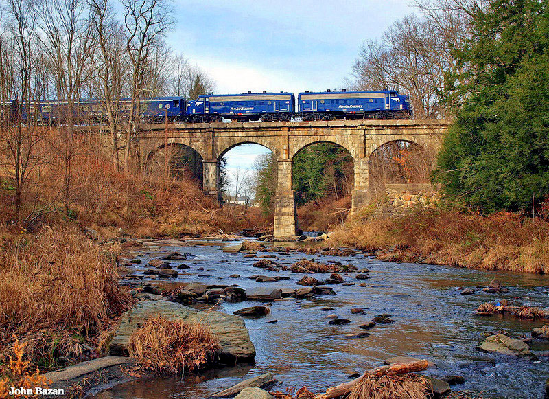 Photo of Crossing The Viaduct At Bernardston