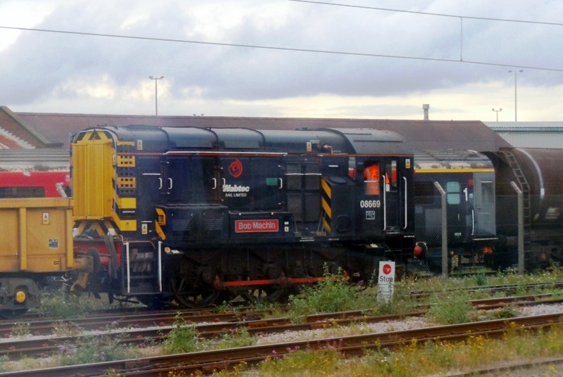 Photo of Shunter, From the Window of a Train