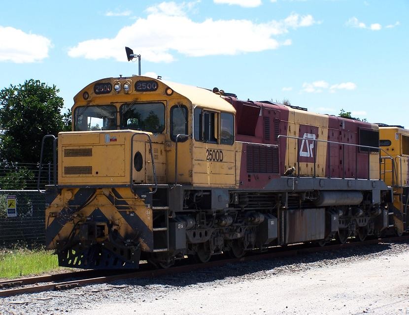 Photo of QR 2500 Seen On Arrival At The Old Stockyard Siding.