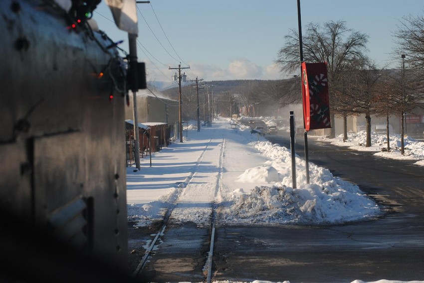 Photo of CMRR Holiday Train View West from Westbrook Lane