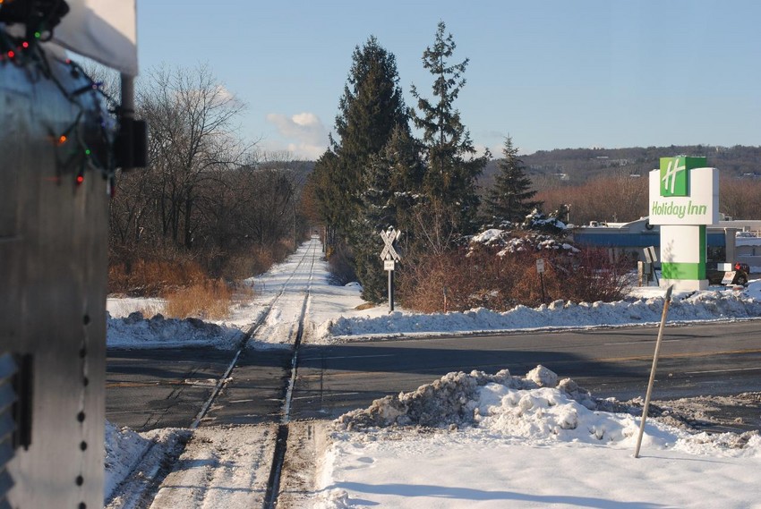 Photo of CMRR Holiday Train View West across Washington Avenue