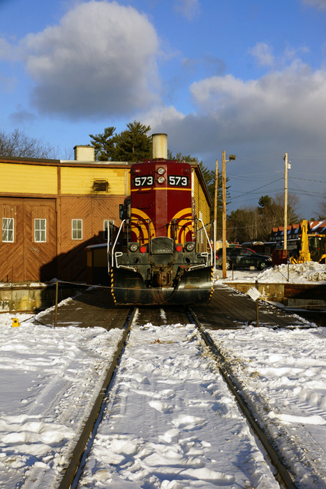 Photo of #573 on the turntable