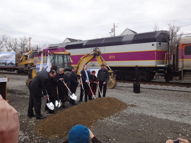 Photo of South Acton Train Station Groundbreaking