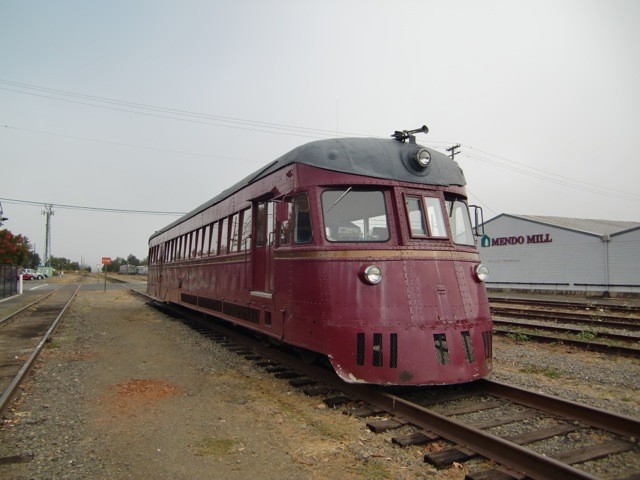 Photo of California Western Skunk rail car