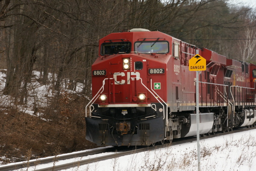 Photo of Canadian Pacific #252 @ CPF 524.8; West Richmondville, NY
