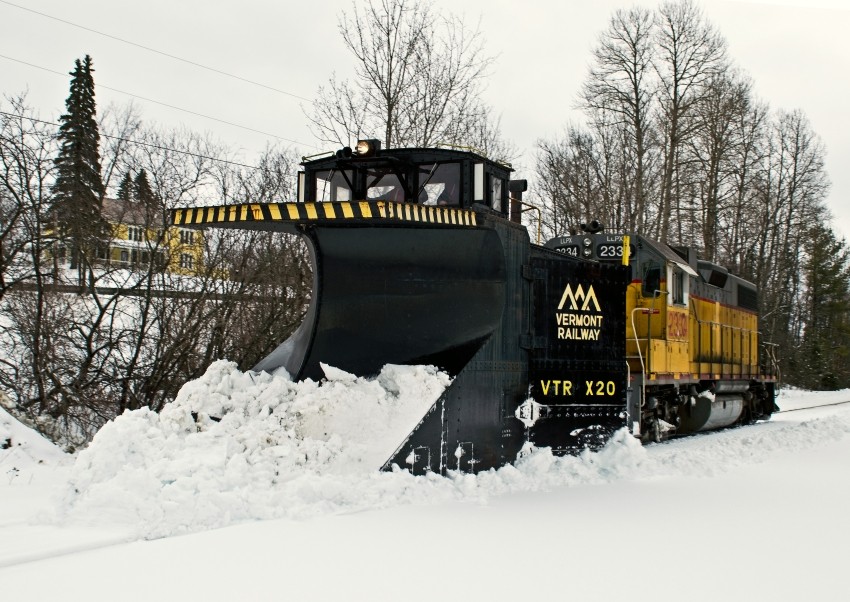 Photo of GMRC Plow Extra Mount Holly 2/28/13