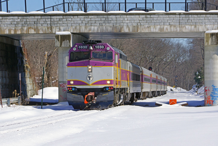 Photo of Noon time train from Boston