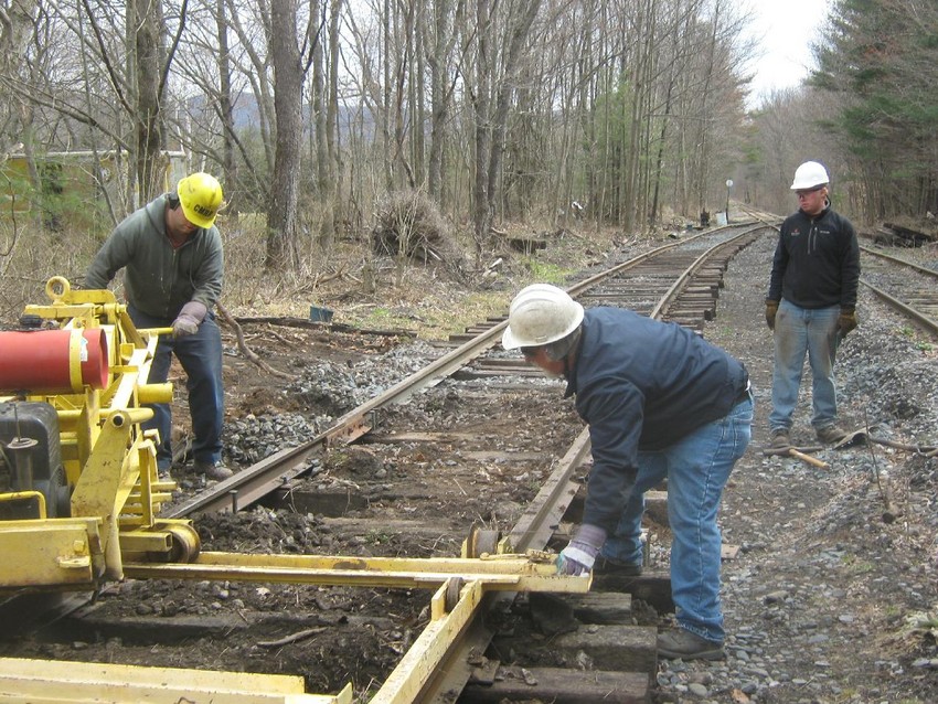 Photo of More Spiking at Longyear Siding