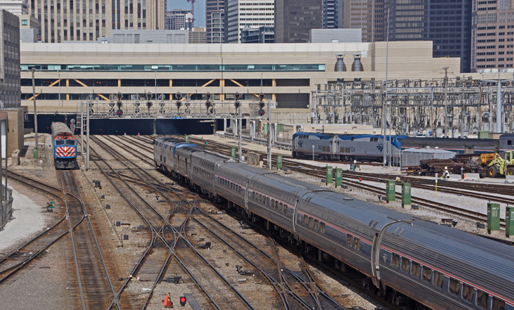 Photo of Lake Shore Limited Arrives in Chicago