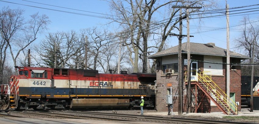 Photo of BC Rail in West Chicago
