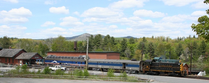 Photo of Train time at North Creek, NY