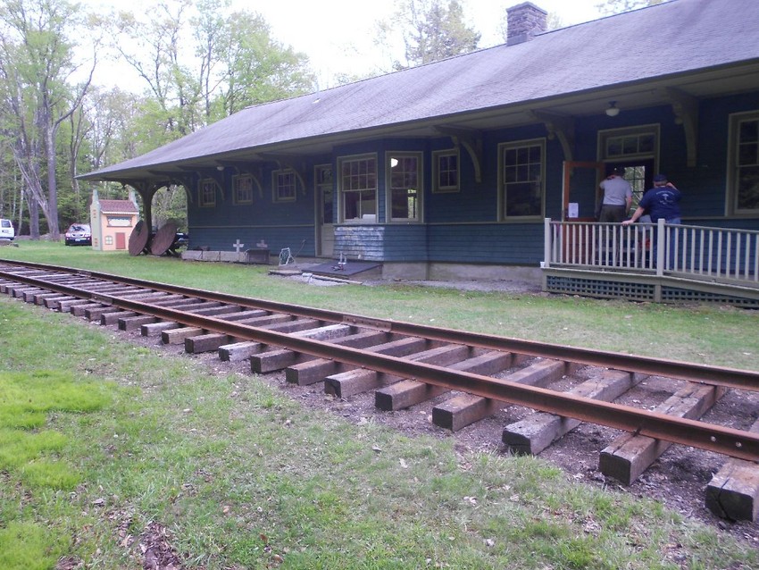 Photo of Track Returns to Haines Falls Station