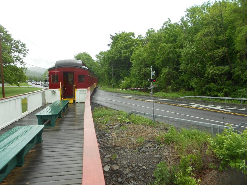Photo of CMRR Scenic Train at Route 28 Crossing