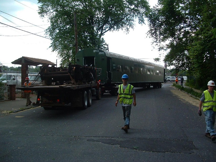 Photo of RPCX 2940 on the move in Kingston