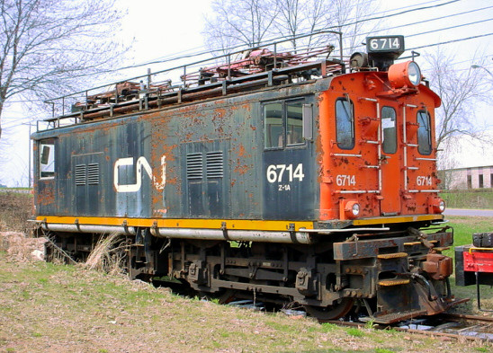 Photo of CN Electric at CT Trolley Museum