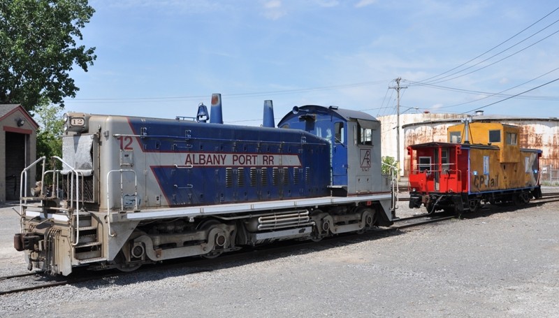 Photo of AlbanyPort RR Repainting  CP Rail aquired caboose