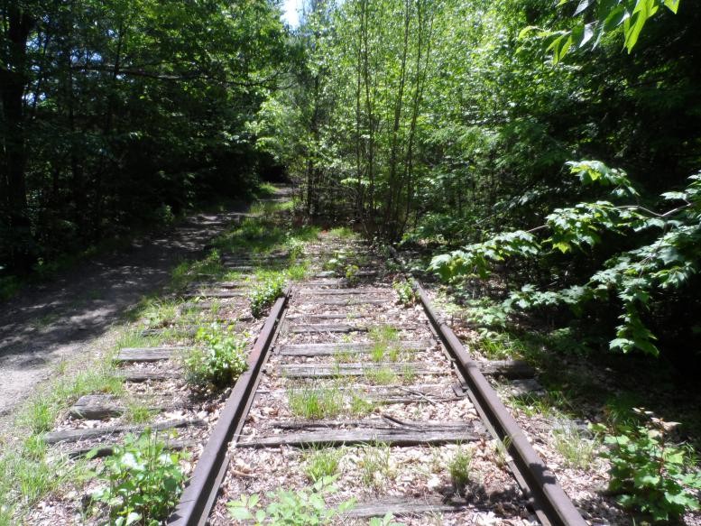 Photo of Remnants of the Cheshire RR route.
