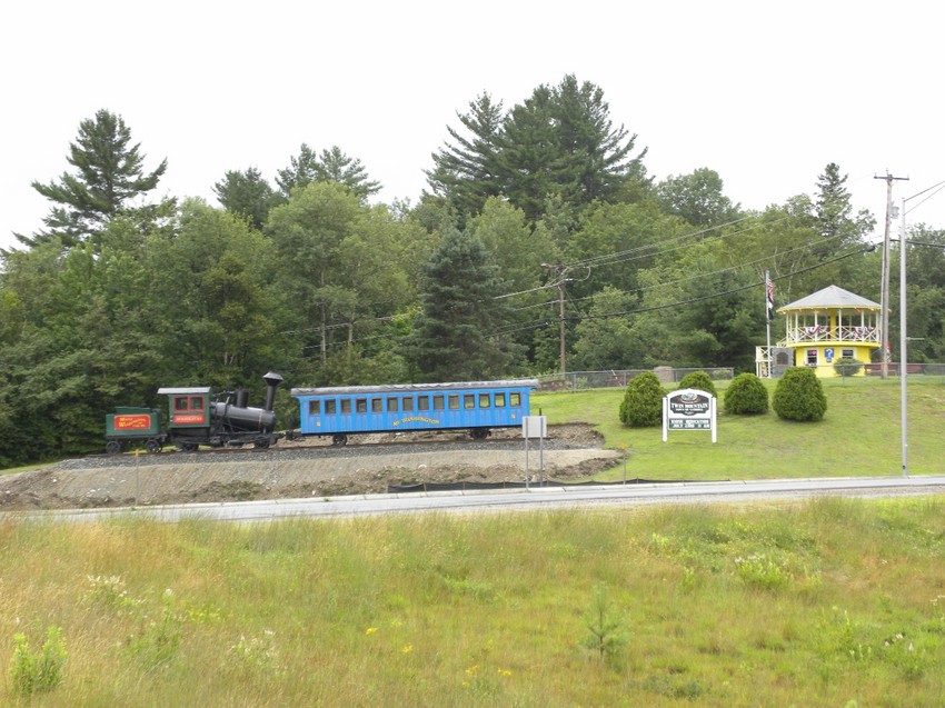 Photo of on display in Twin Mtn at the intersection of Rt 3 and Rt 302