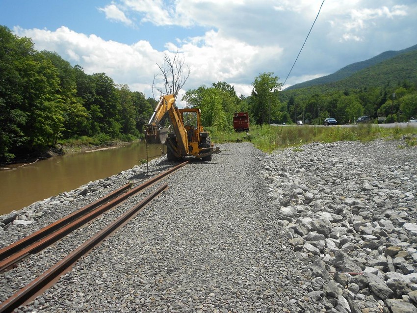 Photo of Work Begins at Campground Curve