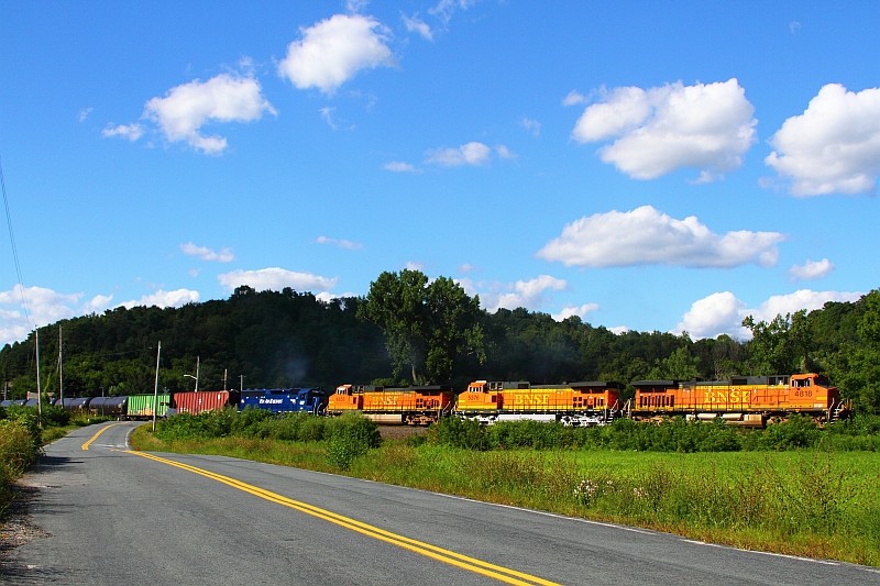 Photo of Loaded Oil Train