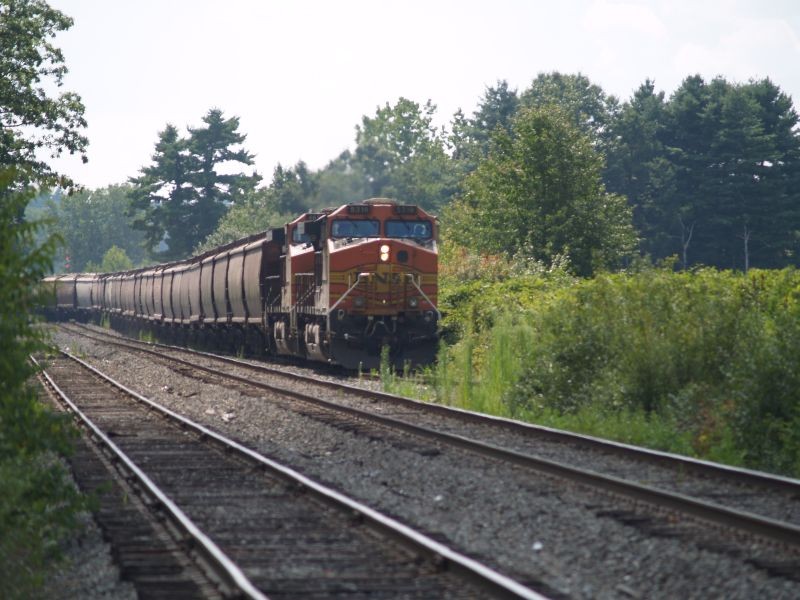 Photo of Grain Train With BNSF