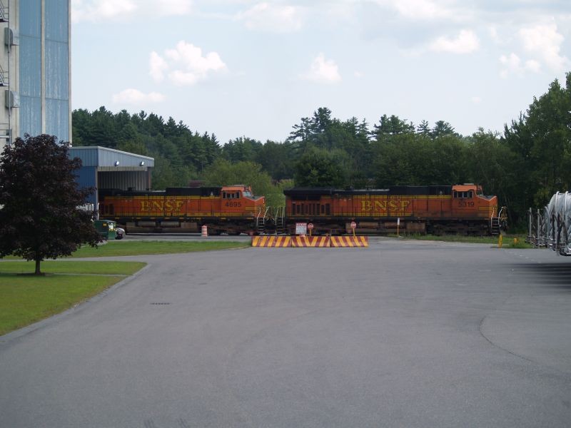 Photo of Grain Train With BNSF