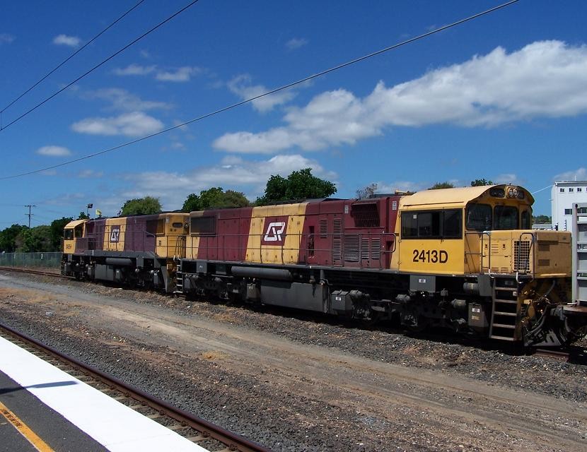 Photo of Aurizon 2485/2413 Seen Arriving From The West.