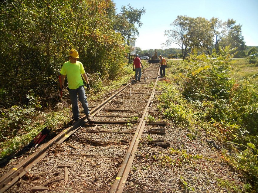 Photo of Removing OTM in Track West of Route 209