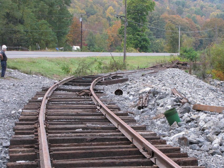 Photo of Track Returning to Campground Curve