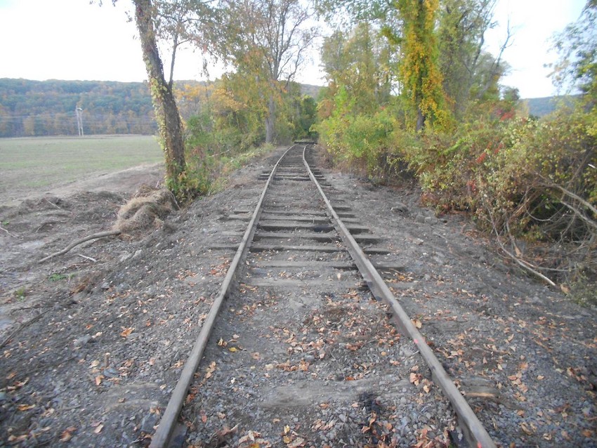 Photo of View of Reconstructed Track west of MP 5.46