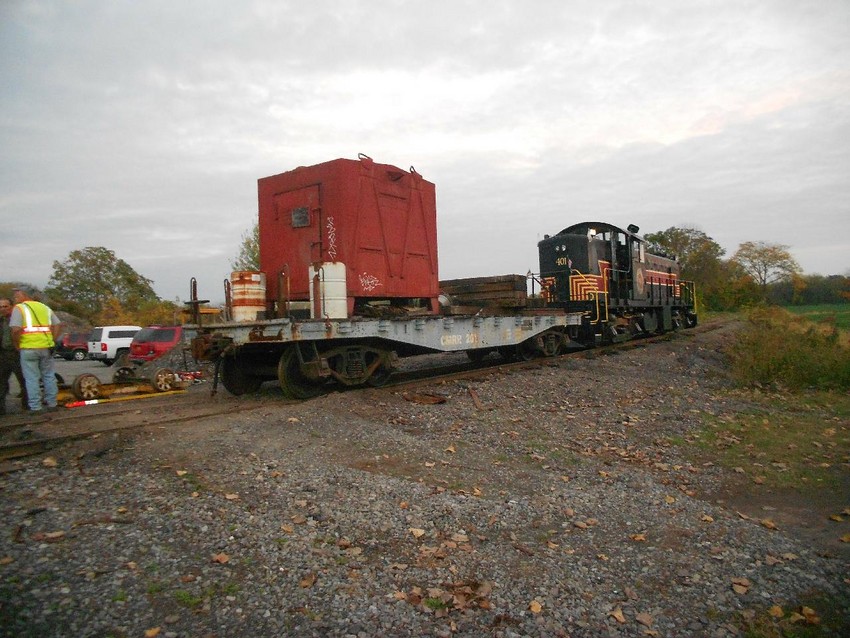 Photo of CMRR Work Train at Route 209