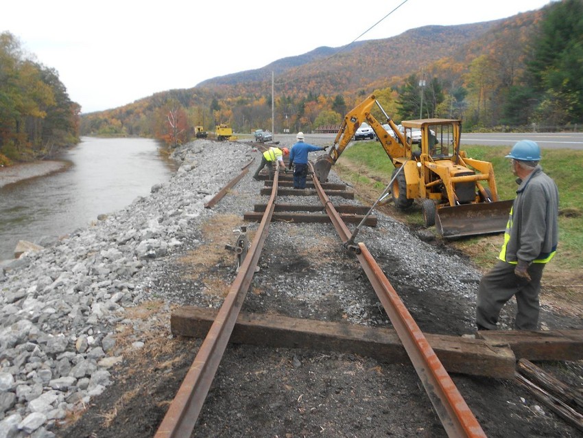 Photo of Last Repairs to Campground Curve