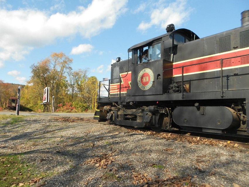 Photo of CMRR Halloween Train at Route 209 (MP 5.42).