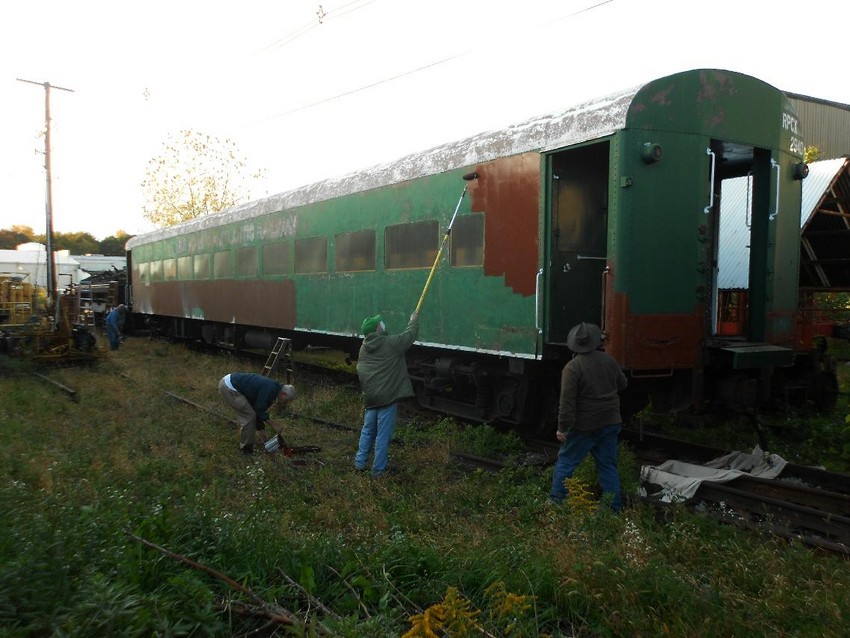 Photo of Painting Begins on CMRR 2940