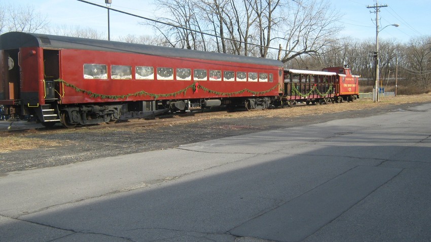 Photo of CMRR Holiday Train on Opening Day