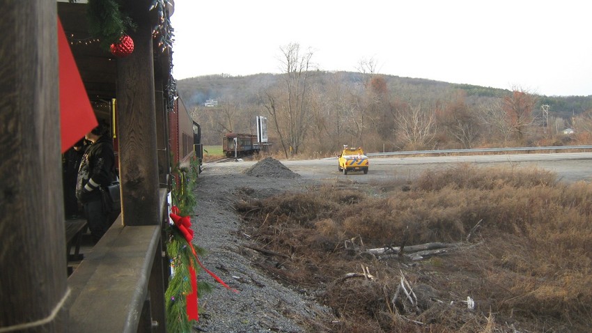 Photo of CMRR Holiday Train on Opening Day