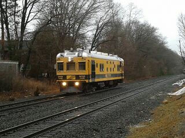 Photo of Sperry Rail Car in Wellesley.