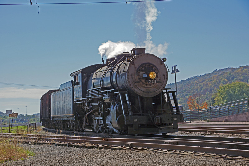 Photo of 729 Arrives in Cumberland