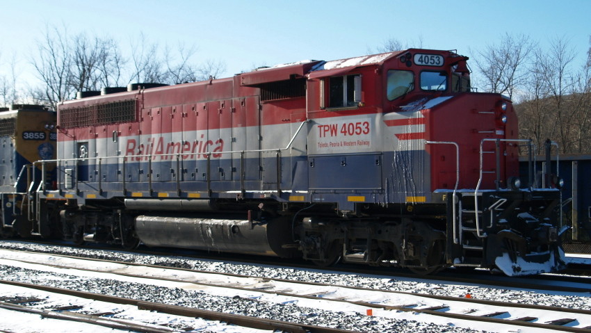 Photo of Rail America GP-40 #4053 at Palmer, MA