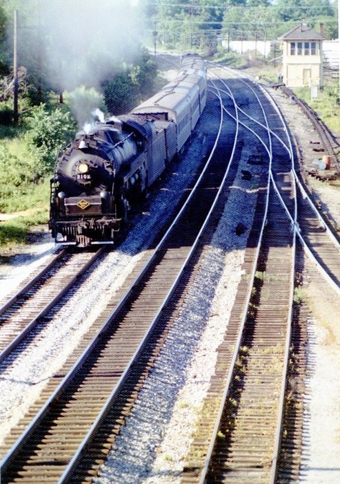 Photo of Reading Steam on the B&O