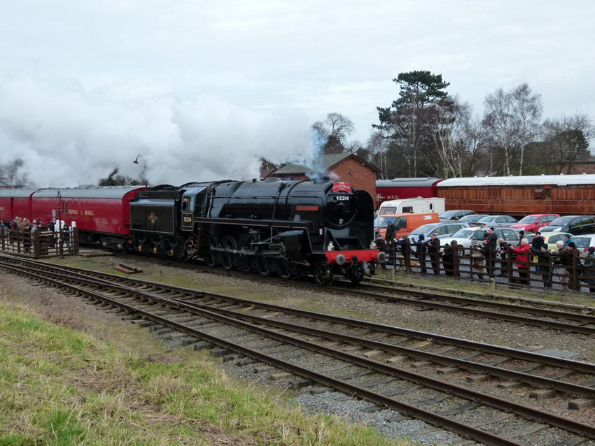 Photo of 92214 at Quorn & Woodhouse