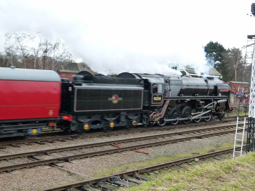Photo of 92214 at Quorn & Woodhouse